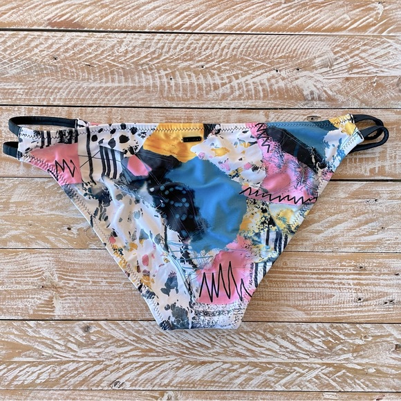 👙VOLCOM Collage Dropout Hipster Bottom Only👙~large - Picture 10 of 16